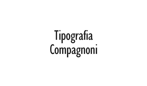 Logo Tipografia Compagnoni